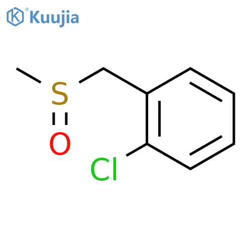 o-Chlorobenzyl Methyl Sulfoxide structure