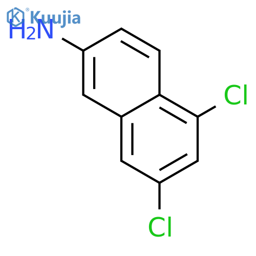2-Naphthalenamine,5,7-dichloro- structure