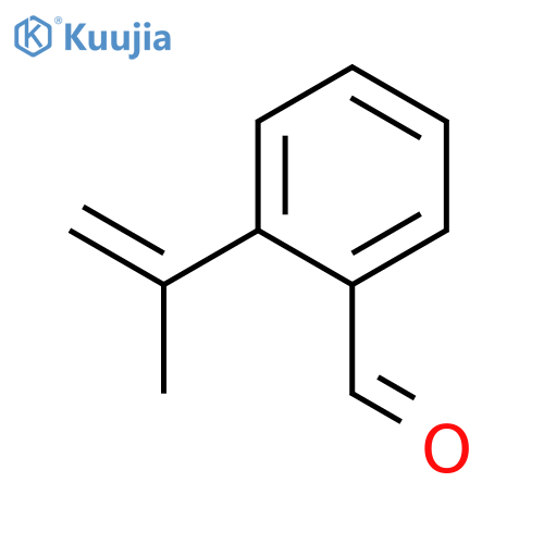 Benzaldehyde,2-(1-methylethenyl)- structure
