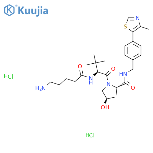 (S,R,S)-AHPC-C4-NH2 (dihydrochloride) structure