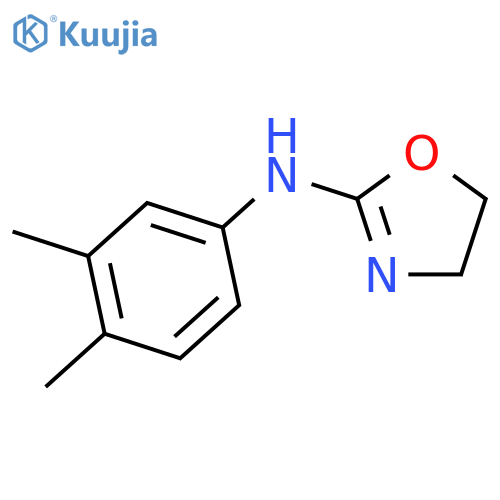 2-Oxazolamine,N-(3,4-dimethylphenyl)-4,5-dihydro- structure