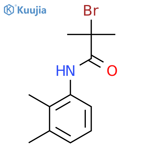 2-Bromo-N-(2,3-dimethylphenyl)-2-methylpropanamide structure