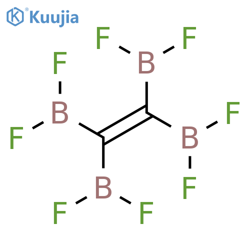 1,1,2,2-Tetrakis(difluoroboryl)ethene structure