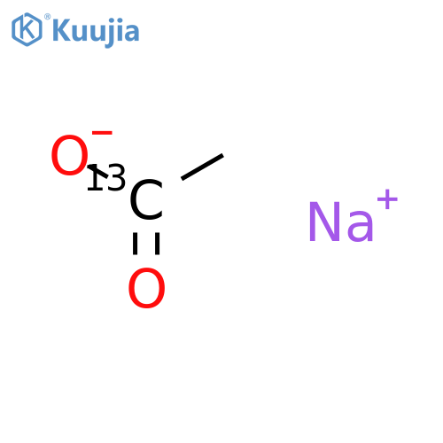 Sodium Acetate-13C structure