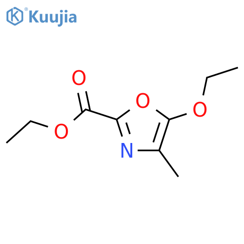 ethyl 5-ethoxy-4-methyl-1,3-oxazole-2-carboxylate structure