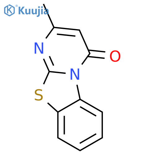 11-methyl-8-thia-1,10-diazatricyclo7.4.0.0^{2,7}trideca-2,4,6,9,11-pentaen-13-one structure