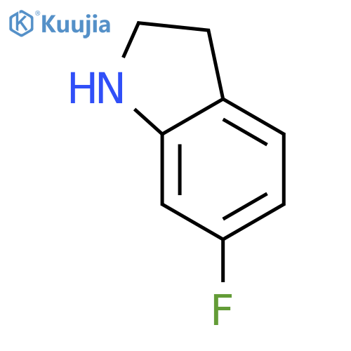 6-fluoro-2,3-dihydro-1H-indole structure