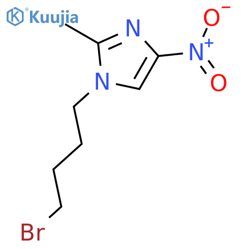 1H-Imidazole, 1-(4-bromobutyl)-2-methyl-4-nitro- structure