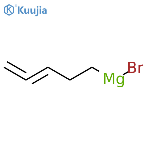 Magnesium, bromo-3,4-pentadienyl- structure