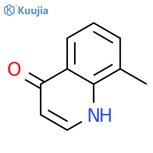 4-Hydroxy-8-methylquinoline structure
