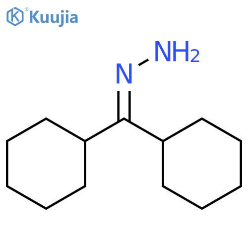 Methanone, dicyclohexyl-, hydrazone structure
