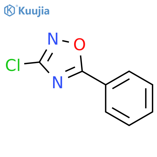 3-Chloro-5-phenyl-1,2,4-oxadiazole structure