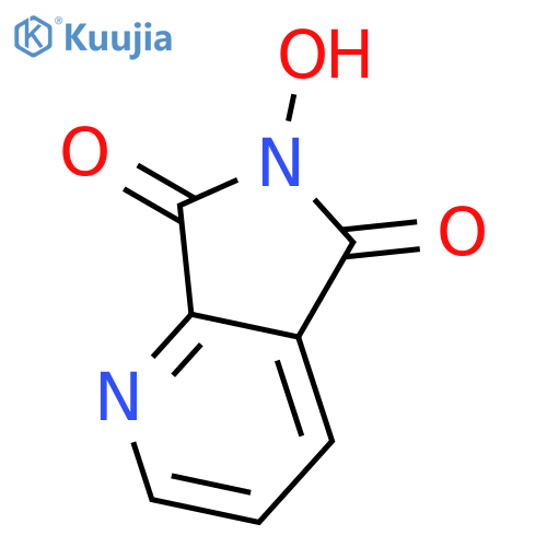6-Hydroxy-pyrrolo3,4-bpyridine-5,7-dione structure