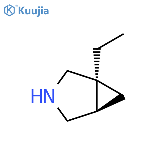 rac-(1R,5S)-1-ethyl-3-azabicyclo[3.1.0]hexane structure