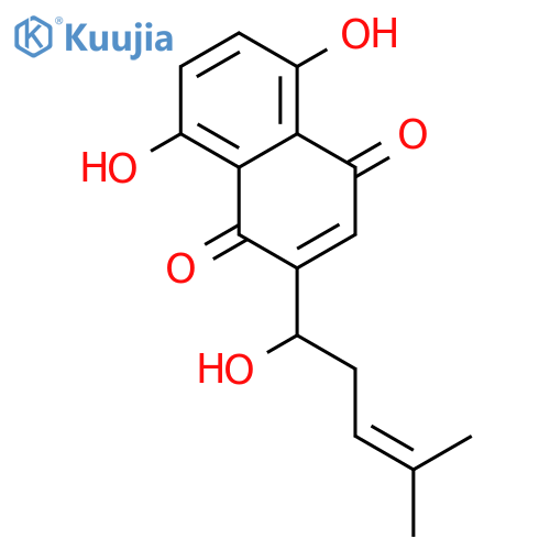 Alkannin structure