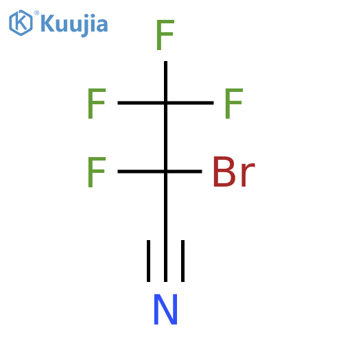 2-Bromotetrafluoropropiononitrile structure