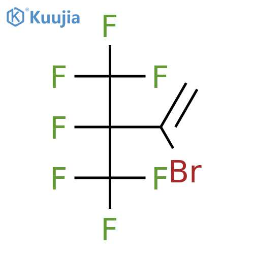 2-Bromo-3,4,4,4-tetrafluoro-3-trifluoromethyl-1-butene structure