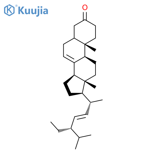Stigmasta-7,22-dien-3-one,(5a,22E)- structure