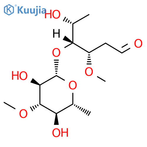 D-ribo-Hexose,2,6-dideoxy-4-O-(6-deoxy-3-O-methyl-b-D-glucopyranosyl)-3-O-methyl- structure