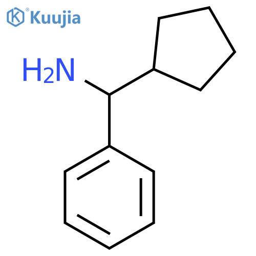 1-cyclopentyl-1-phenylmethanamine structure