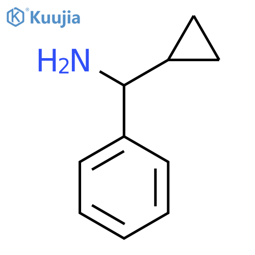 1-Cyclopropyl-1-phenylmethanamine structure