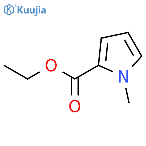 ethyl 1-methyl-1H-pyrrole-2-carboxylate structure