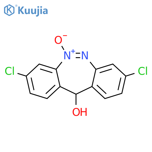 11H-Dibenzo[c,f][1,2]diazepin-11-ol,3,8-dichloro-, 6-oxide structure