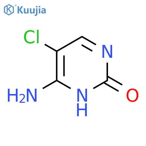 2(1H)-Pyrimidinone,6-amino-5-chloro- structure