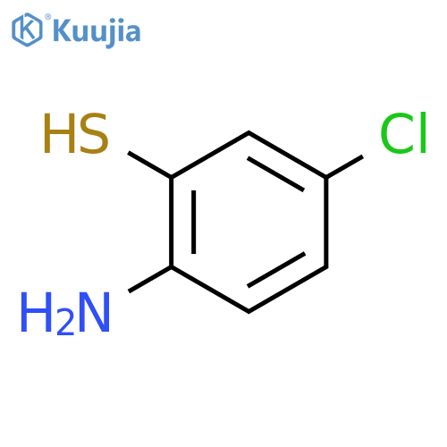 2-\u200bAmino-\u200b5-\u200bchlorobenzenethiol (wetted with water ~50% w/w) structure