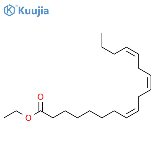 (8Z,11Z,14Z)-ethyl octadeca-8,11,14-trienoate structure