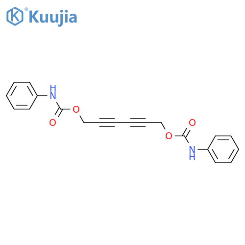 6-(Phenylcarbamoyloxy)hexa-2,4-diynyl N-phenylcarbamate structure