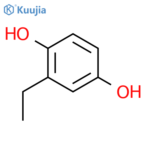 2-Ethylbenzene-1,4-diol structure