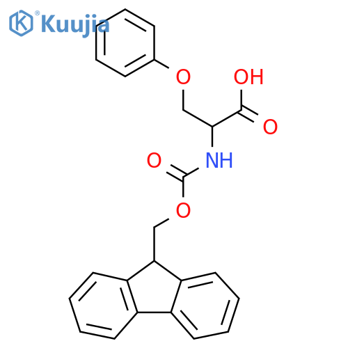 N-Fmoc-O-phenyl-D-serine structure