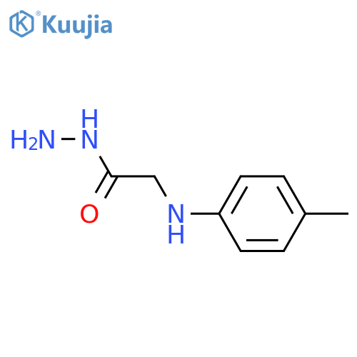 2-(4-methylphenyl)aminoacetohydrazide structure