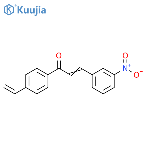 2-Propen-1-one, 1-(4-ethenylphenyl)-3-(3-nitrophenyl)- structure