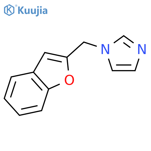 1-(2-benzofuranylmethyl)-1H-Imidazole structure