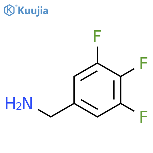 3,4,5-Trifluorobenzylamine structure