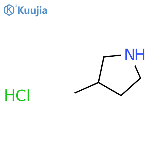 (3R)-3-methylpyrrolidine hydrochloride structure