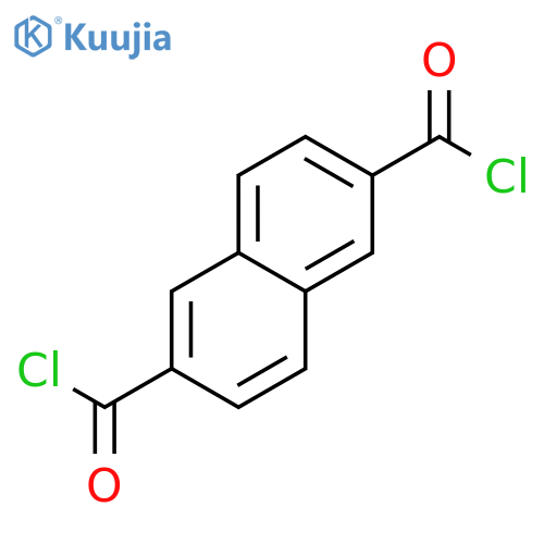 2,6-Naphthalenedicarbonyl dichloride structure
