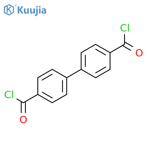 4,4'-Biphenyldicarbonyl Chloride structure