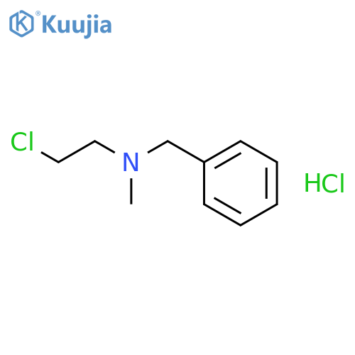N-(2-Chloroethyl)-N-methylbenzylamine Hydrochloride structure