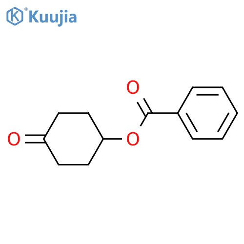 4-Oxocyclohexyl benzoate structure