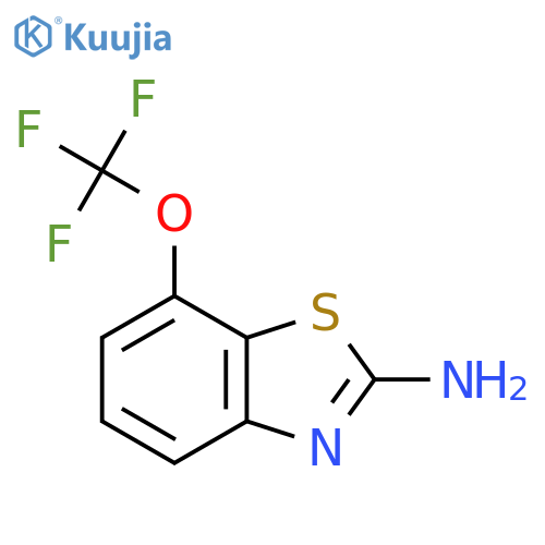 7-(Trifluoromethoxy)benzo[d]thiazol-2-amine structure