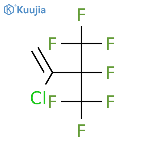 2-CHLORO-3,4,4,4-TETRAFLUORO-3-TRIFLUOROMETHYL-1-BUTENE structure