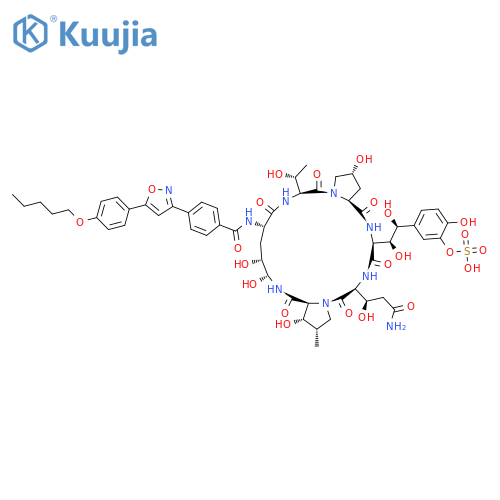 Micafungin (DISCONTINUED) structure