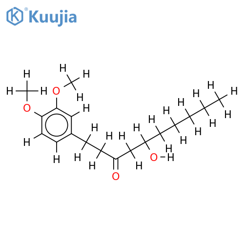 (+/-)-O-methyl -gingerol structure