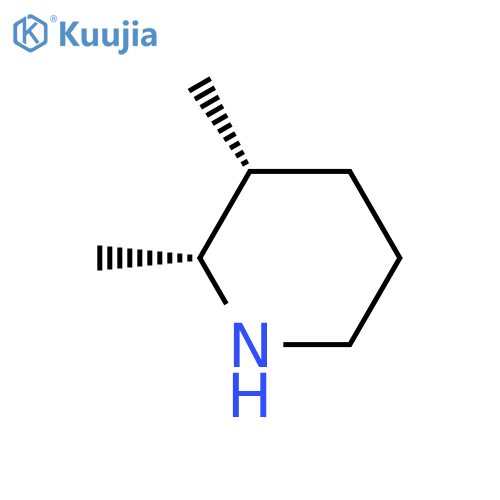 cis-2,3-dimethylpiperidine structure