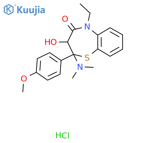 Desacetyl Diltiazem Hydrochloride (50 mg) structure