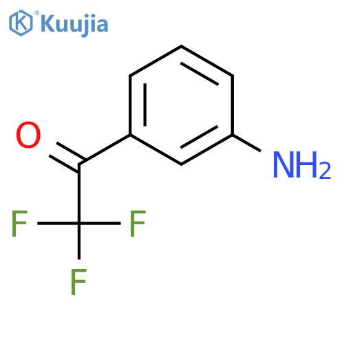 1-(3-aminophenyl)-2,2,2-trifluoroethan-1-one structure
