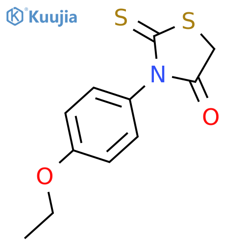 4-Thiazolidinone,3-(4-ethoxyphenyl)-2-thioxo- structure
